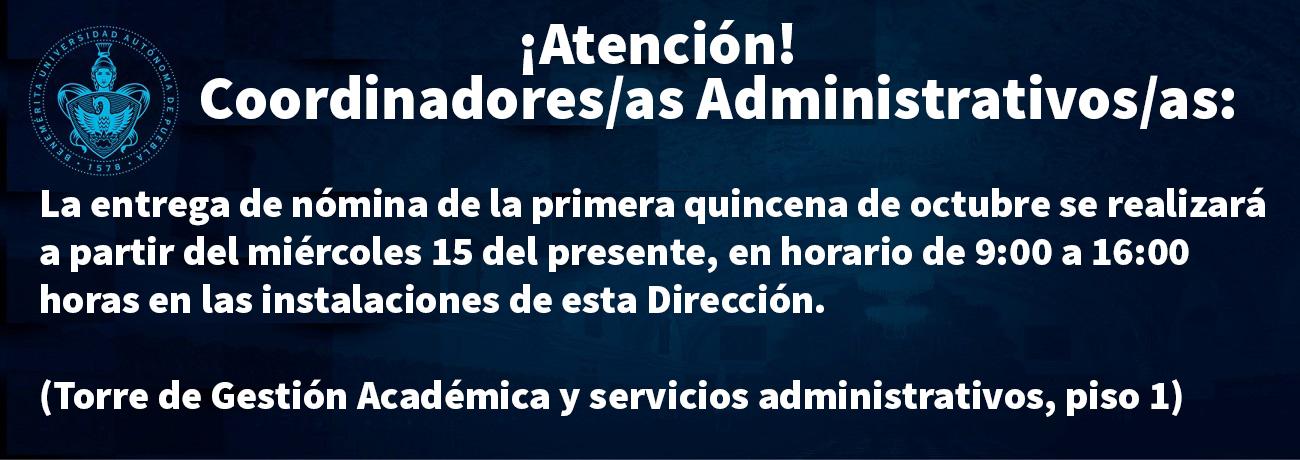 Aviso entrega de nómina enero 24 Aviso entrega de nómina enero 24