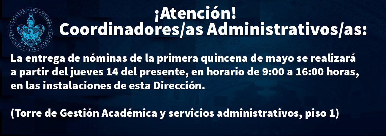 Aviso entrega de nómina enero 24