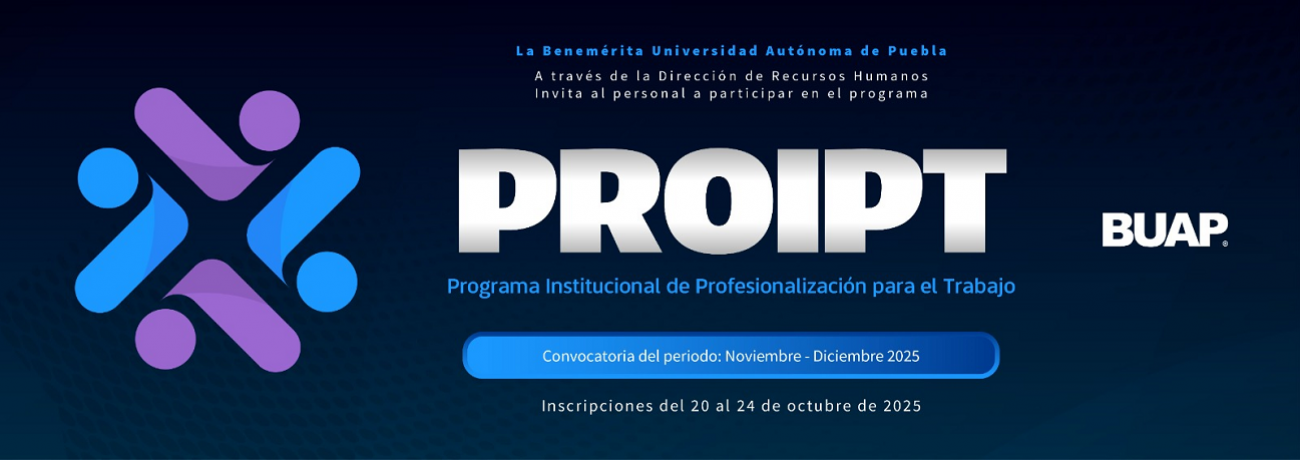 convocatoria PROIPT agosto-octubre 25 convocatoria PROIPT agosto-octubre 25
