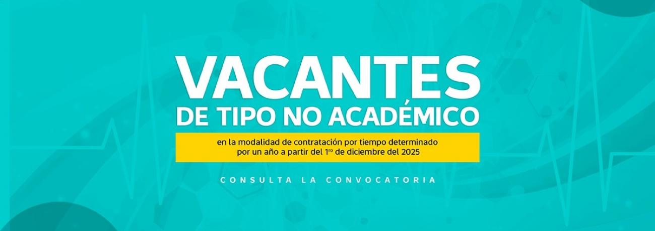 CONVOCATORIA PLAZAS NO ACADEMICAS 2025