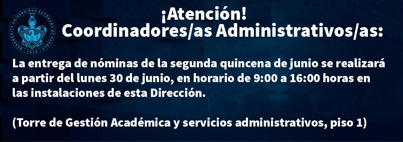 Aviso entrega de nómina enero 24